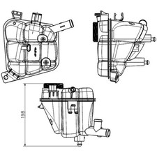 AUSGLEICHSBEHÄLTER KÜHLMITTEL FÜR MERCEDES-BENZ 1665000049 NEU AUSGLEICHSBEHÄLTER KÜHLMITTEL FÜR MERCEDES-BENZ 1665000049 NEU