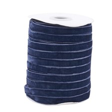 Pandahall 50 Yards Velvet Ribbon 3/8Inch Wide Single Face Velvet Ribbon Roll ...