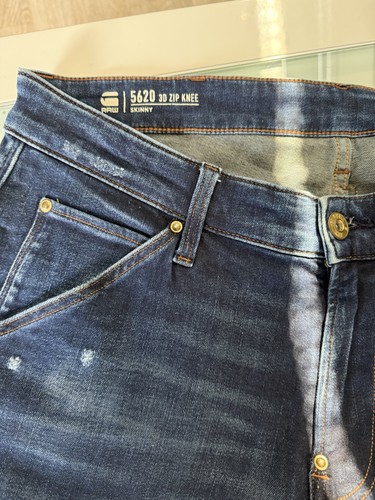 Jeans hasta la rodilla con cremallera 3D G-star 5620 - Imagen 3 de 7