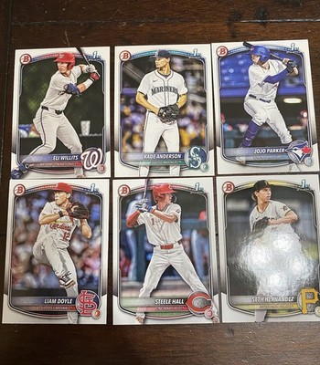 2025 Bowman Draft Complete Paper Set #BD-1 to BD-200 - FREE SHIPPING!!!