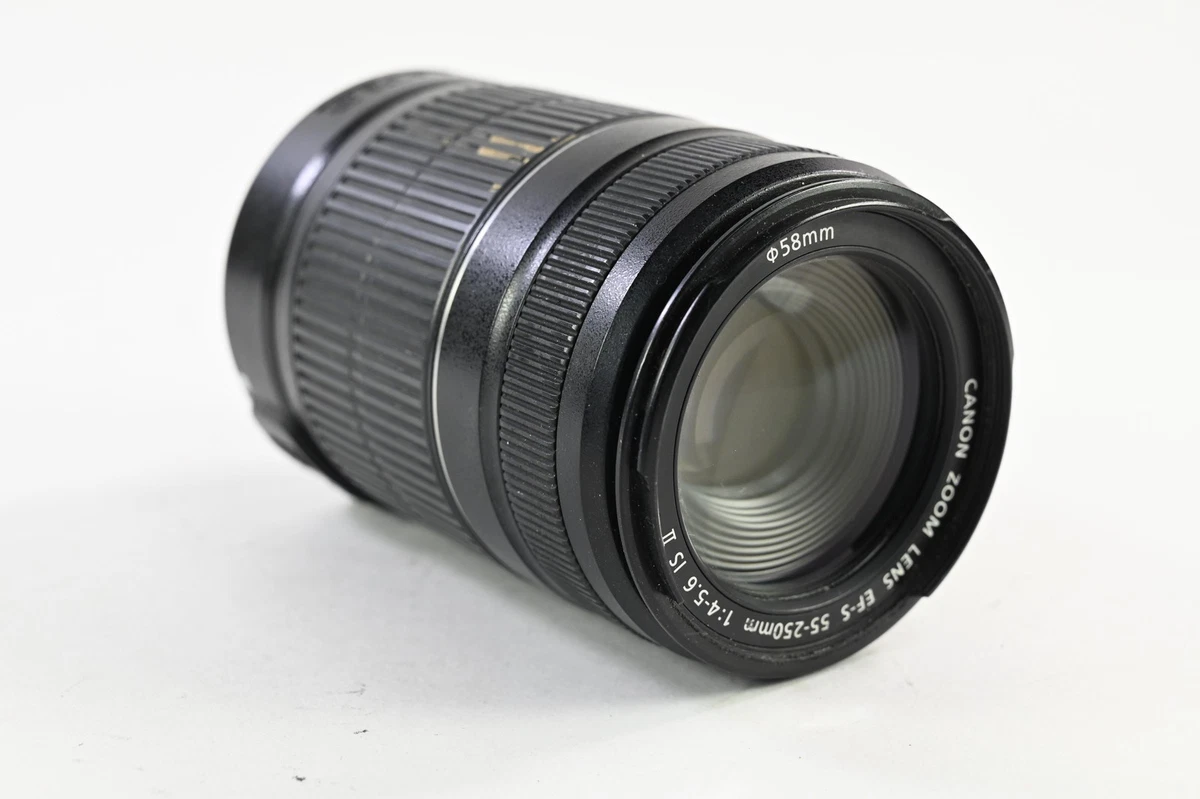 Canon EF-S 55-250mm Focal Camera Lenses for sale | eBay