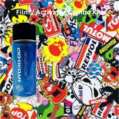 Hydro Dip  Film Activator Combo Kit HD-CT513 Sticker Bomb Racing