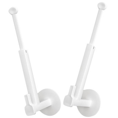 2 Pcs Klebehaken Kleberhaken Wandhalterung Stockhaken Zum Aufhängen