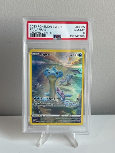 Lapras graded PSA 8 for sale on eBay