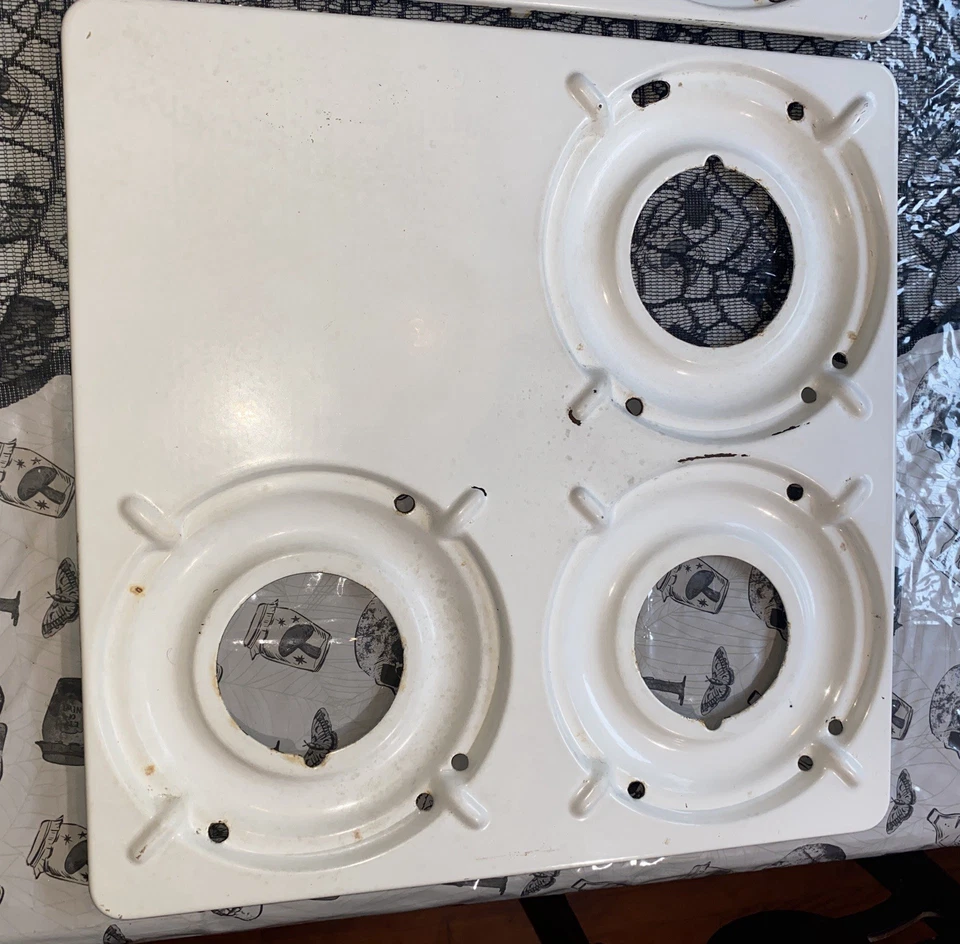 Pozos de goteo de gas de 6 quemadores capacidad extra Roper de colección 2 disponibles Foto 3 de 4