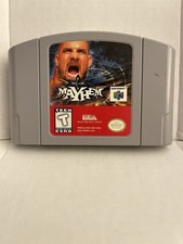 WCW Mayhem (Nintendo 64, 1999) Authentic N64 Tested Working Cartridge Only