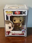 Joe Montana Signed Funko Pop Football #84 Beckett Certified with Protector Case