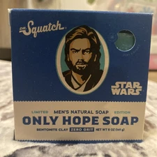 Dr. Squatch Only Hope Soaps Star Wars Limited Edition Zero Grit Obi Wan Kenobi