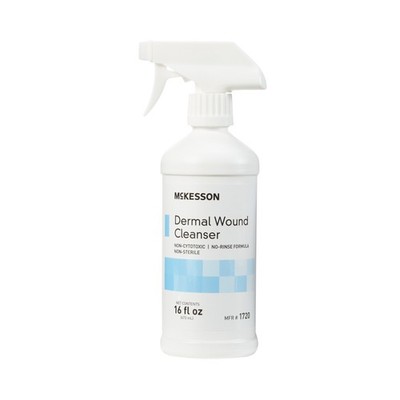 McKesson Dermal Wound Cleanser Spray First Aid Rinse-Free Formula 16 fl oz