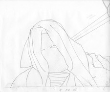 LORD OF THE RINGS: ORIGINAL RALPH BAKSHI PRODUCTION DRAWINGS + Free Autograph