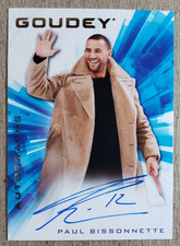 2021 Upper Deck Goodwin Champions Goudey Paul Bissonnette Auto #GA-PB