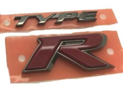 Honda CIVIC TYPE-R FK8 Front TypeR Emblem 75732-TGH-A01 Genuine