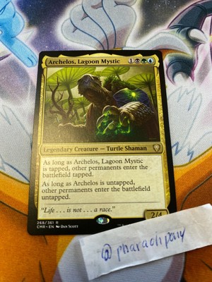 X1 Archelos Lagoon Mystic 268 361 Commander Legends Magic Card Mtg Rare Ebay