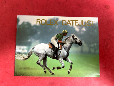 Rolex  ORGINAL Datejust  Booklet 593,56  USA 50  2-1997 (ROB 12)