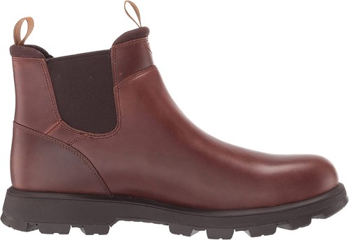 Ugg Hillmont Boots Chestnut Leather New - Picture 6 of 8