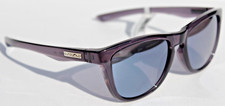 SUNCLOUD Topsail POLARIZED Sunglasses Transparent Gray/Silver Mirror NEW 55