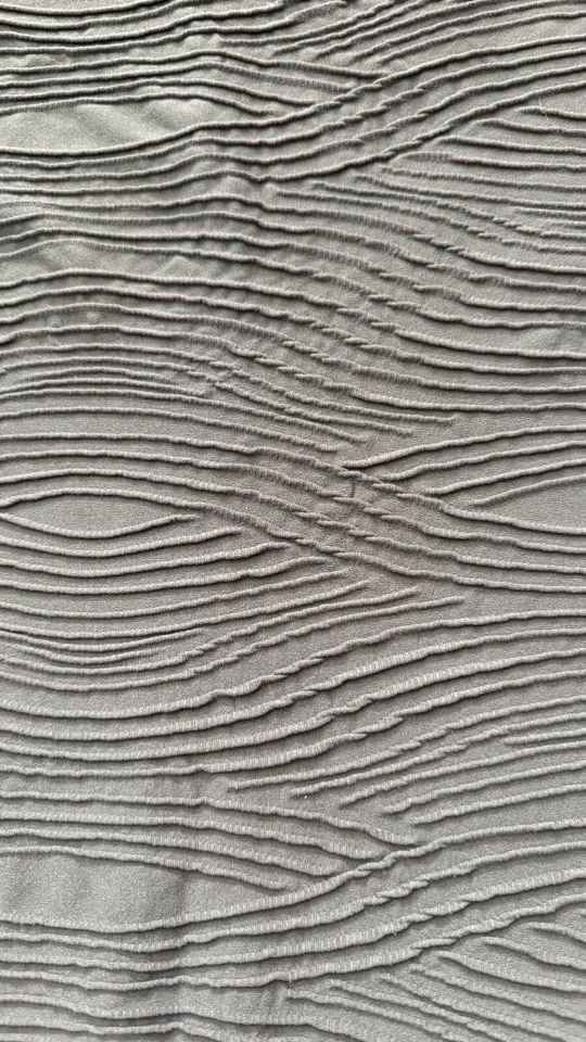 Tees by Tina Women's Causal Seamless Textured One Size Safari Wave Textured Top - Image 4 of 4