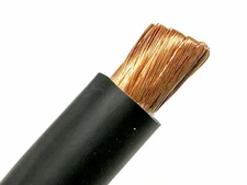 Battery & Welding Cable Copper 4/0, 3/0, 2/0, 1/0 thur 8 AWG Size By the Foot