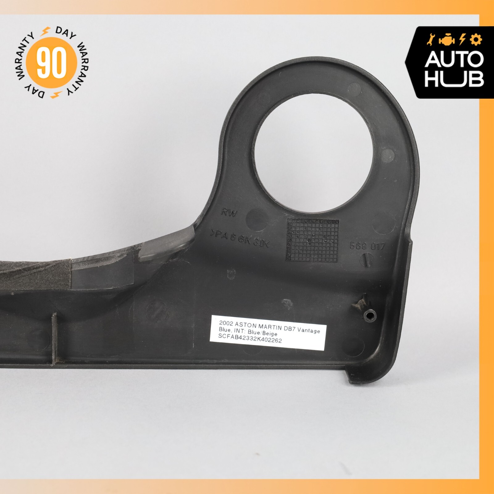00-04 Aston Martin DB7 Vantage Front Right Side Seat Switches w/ Trim OEM 23k