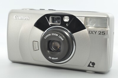 Near Mint】Canon IXY 25 Silver Point & Shoot APS Film Camera From