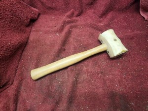 Rawhide Mallet 11 ounce total weight. 2" x 3-1/2" Head
