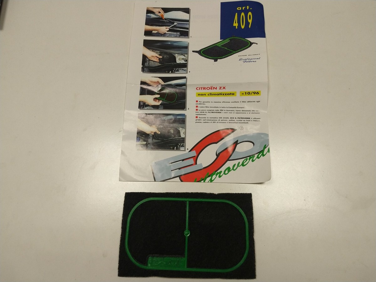 Filter Antipollen Citroen zx To Activated Charcoal | eBay