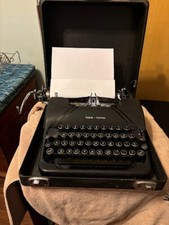 Vintage Smith Corona Sterling Typewriter w/ Case thumbnail