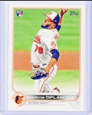 2022 Topps Series 2 #517 Marcos Diplan Rookie RC - Baltimore Orioles - MINT