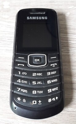 Samsung GT-E1080i schwarz Android Handy - Ersatzteile oder Reparaturen