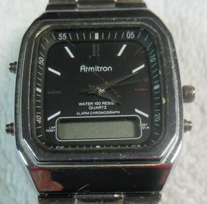 armitron quartz watch water resistant