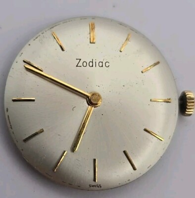 Mens Zodiac Peseux 320 Cal 53 Watch Movement Running 27mm