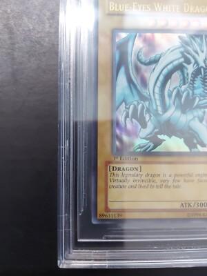 Yugioh Blue-Eyes White Dragon LOB-001 Ultra 1st Edition Yugioh Blue-Eyes White Dragon LOB-001 Ultra 1st Edition