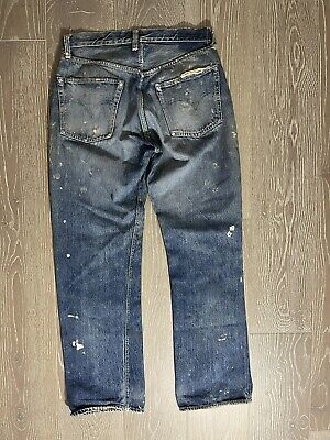 Vintage Levis 501 XX 1950's big E Button Fly Redline Vintage Levis 501 XX 1950's big E Button Fly Redline