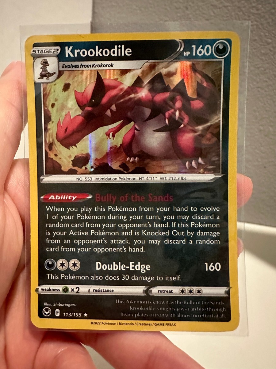 1x Krookodile 113/195 Holo Rare TCG Pokemon NM 313#157-159 | eBay