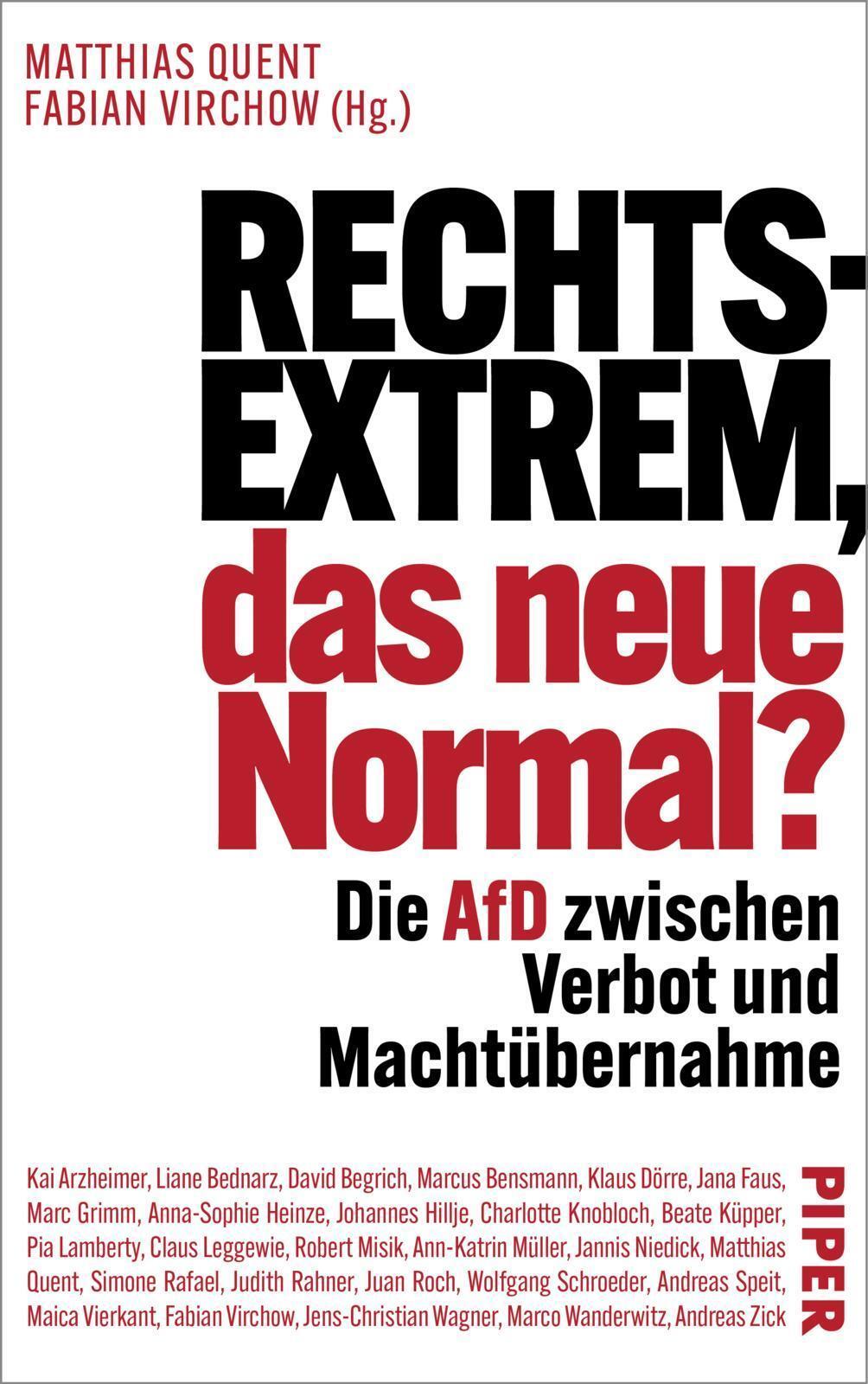 Thumbnail - Rechtsextrem, Das Neue Normal? Matthias Quent