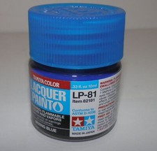 Tamiya Color Lacquer Paint Mixing Blue LP-81 10ml  82181 NEW