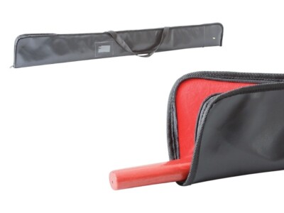 TEKKA BUDO Bokken Tasche Kunstleder schwarz, gefüttert gepolstert, mit Tragegurt