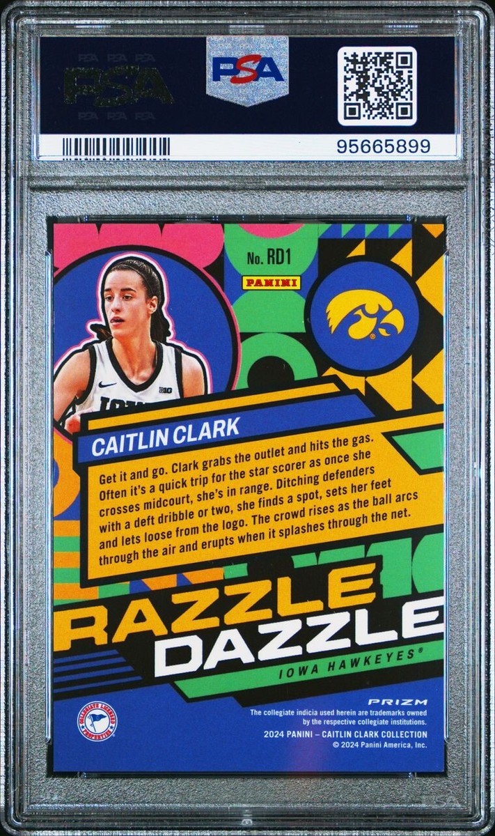 2024 Caitlin Clark Collection Razzle Dazzle Prizm Caitlin Clark