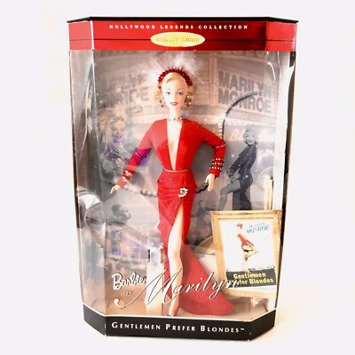 Barbie as Marilyn Monroe Gentlemen Prefer Blondes 1997 Mattel #17452 