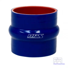1X HPS 4-ply 4-1/2" (114mm) Silicone Hump Coupler Hose Tube Pipe x 4" Long Blue