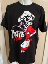 MISFITS T SHIRT Color BLACK  Size L