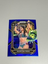 Valentina Feroz 2023 Panini Prizm WWE 44/199 Blue Prizm #182 NXT Valentynna Reis