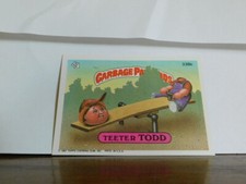 GARBAGE PAIL KIDS SERIES 9 1987 TEETER TODD