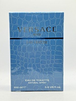 EAU FRAICHE BY VERSACE 100ML EDT SPRAY (NEW WITH BOX & SEALED)