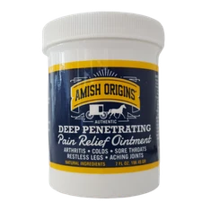 Amish Origins Deep Penetrating Pain Relief Ointment Restless Legs Arthritis 7 oz