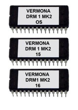 Alesis HR16 / HR16B Soundchip Upgrade Vermona DRM1 kit incl. Firmware 2.0 Eprom
