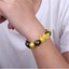 thumbnail 6 - Feng Shui Black Obsidian Alloy Wealth Bracelet w/Golden Pixiu Lucky Jewelry Gift