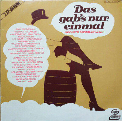 2xLP Das Gabs Nur Einmal Various GATEFOLD NEAR MINT Music for Pleasure