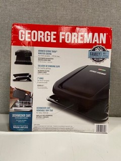 Removable Plate Electric Grill George Tough Non Stick Coating