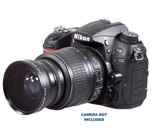 FISHEYE Lens for Nikon  Nikkor 18-55mm f/3.5-5.6G Vr D5100 5200 D3000 D3100 D40x - Image 2 of 4